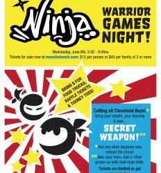 Ninja Warrior Games Night