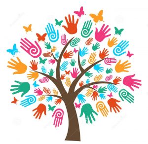 http://www.dreamstime.com/royalty-free-stock-photography-isolated-diversity-tree-hands-image24720737